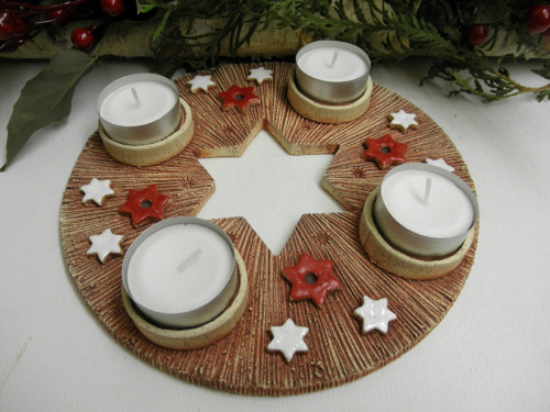 Adventní svícen - se slevou — foto 1