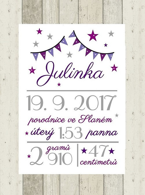 Plakát - dekorace do dětského pokoje — foto 1