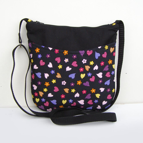 Černá crossbody kabelka malá — foto 1