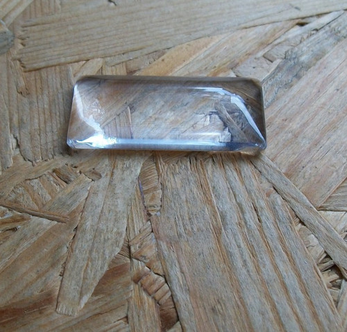 SKLENĚNÝ KABOŠON 50x25 mm