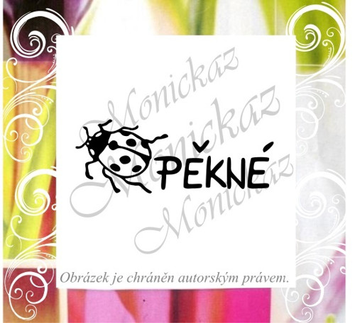 Beruška pěkné 8. Razítko. — foto 1