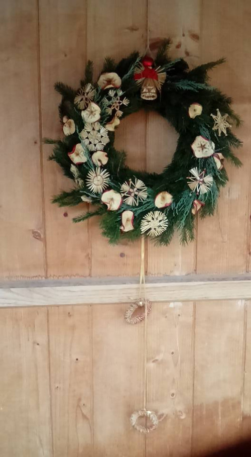 Slaměný Věnec Na Dveře