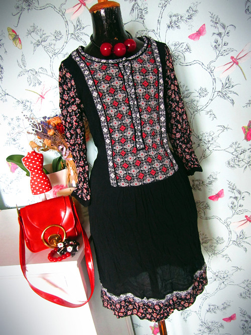 Šaty boho hippie — foto 1