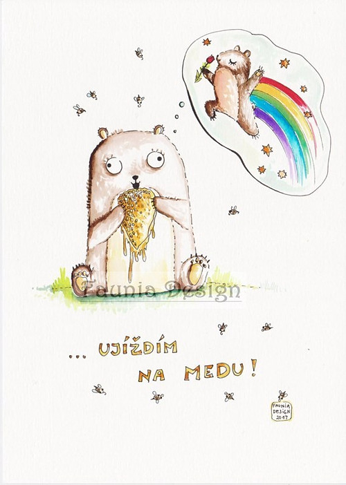 ...ujíždím na medu!