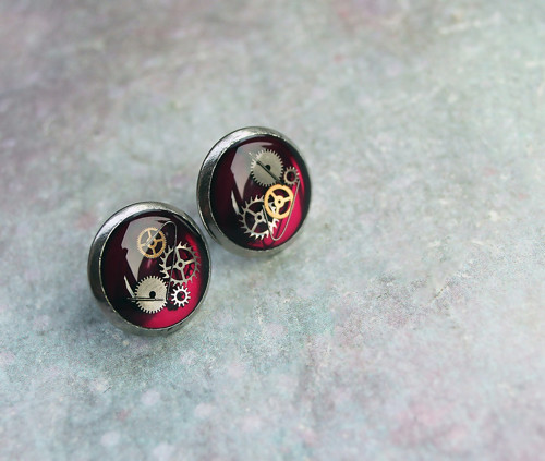Burgundy circles — foto 1