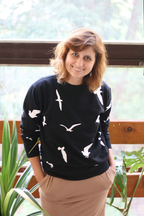 Mikina Čajky (čierna) — foto 1