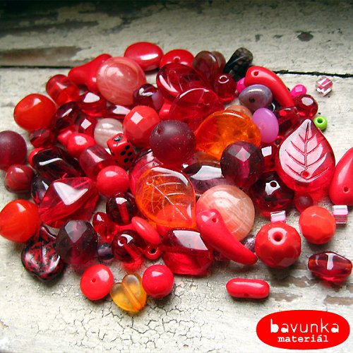 Mix - červené - 50gr — foto 1