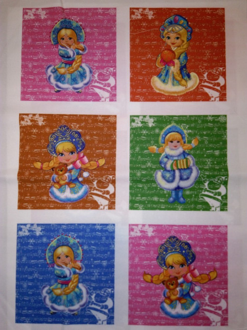 Bavlněná látka - sada 26 x 38 cm — foto 1