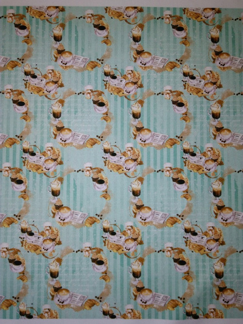 Bavlněná látka - panel 35 x 35 cm — foto 1