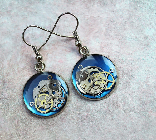 Earings /blue/ — foto 1