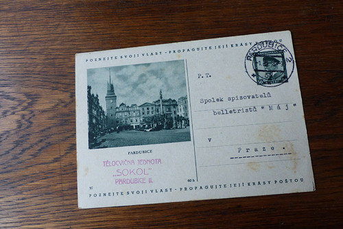 Spolek spisovatelů Má, Pardubice - Praha, 1938