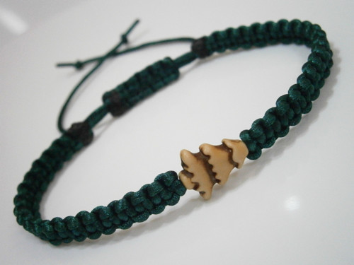 Vánoce....náramek (macramé) — foto 1