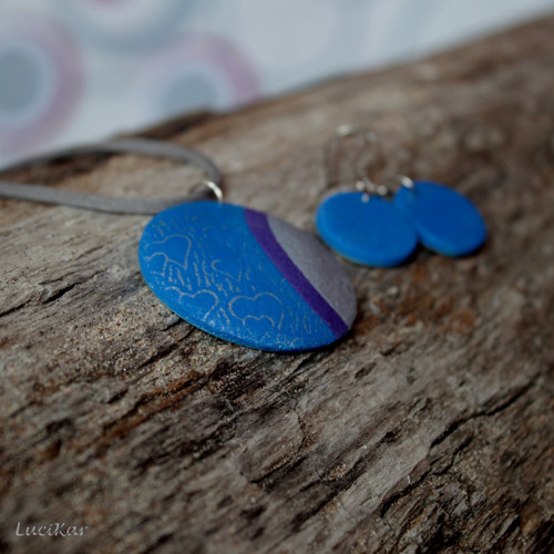 Modro-šedá souprava — foto 1