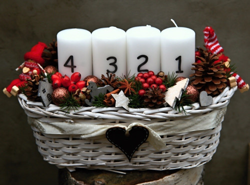 Adventní svícen — foto 1