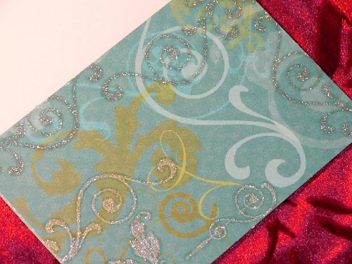 Tyrkys deco glitter — foto 1