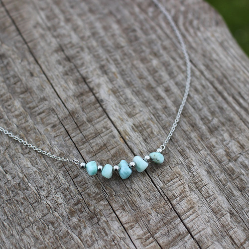 Mareinne na přání • larimar, chir. ocel — foto 1