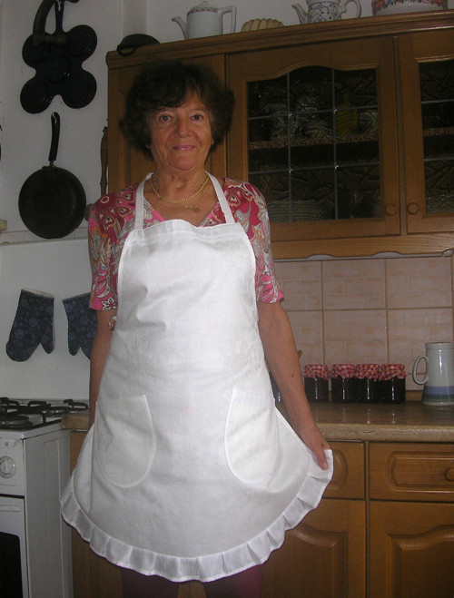 Dámská zástěra "Bílá" — foto 1