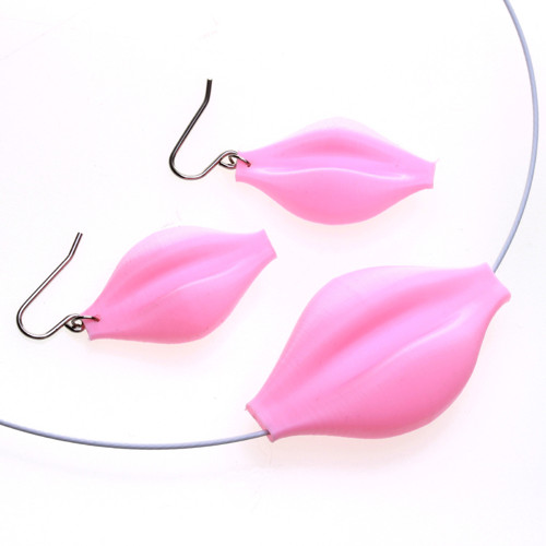 Kolekce KISSES, 3d tištěný set růžový
