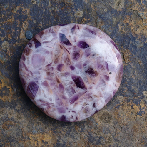 Ametyst, placka 44 x 45 mm — foto 1