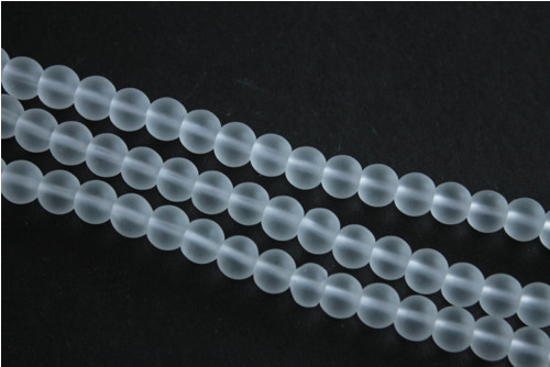 Kříšťál kuličky 6,5mm/4ks
