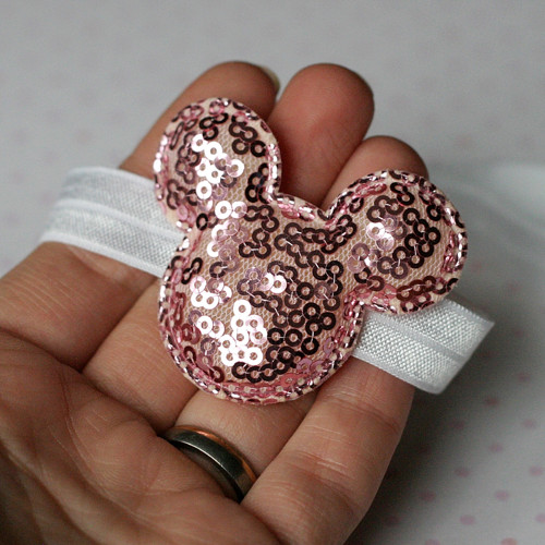 Čelenka pro malou slečnu - třpytivá minnie — foto 1