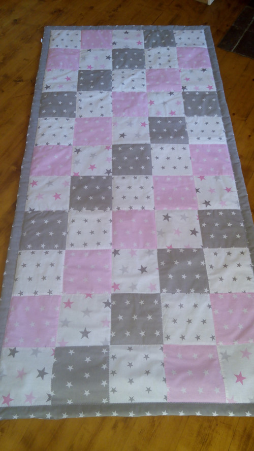 Dětský patchwork přehoz na jedolůžko
