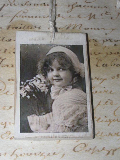 Krásná vintage cedulička — foto 1