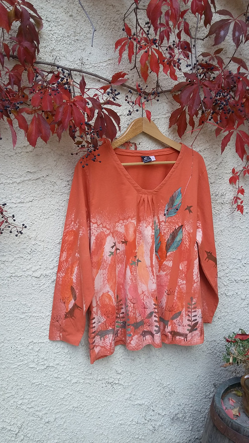 V lese, triko 2/3 XL — foto 1