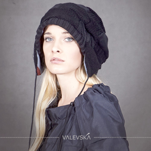 IGLŮ černá čepice, vel. L/XL — foto 1