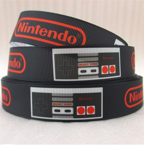 Stuha rypsová š.22 mm: Nintendo — foto 1