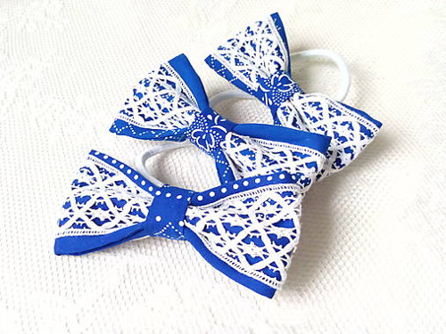 Folklore hair bows