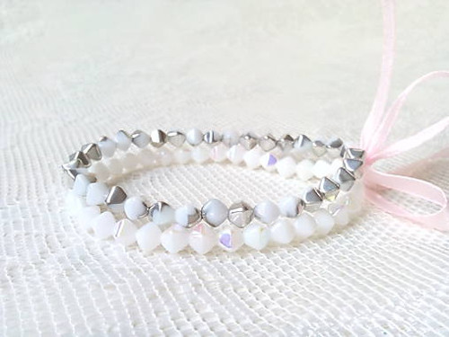 Winter pyramides bracelets — foto 1
