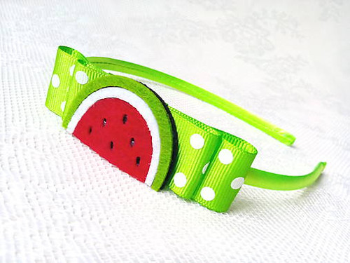 Watermelon headband