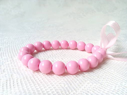 Pin Up bracelet (light pink)