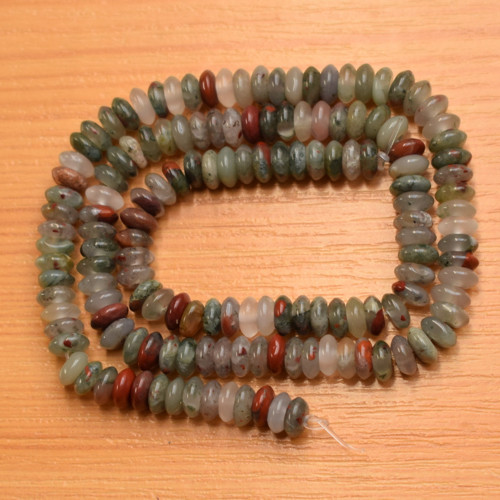 Jadeit 7x4mm - 4 kusy