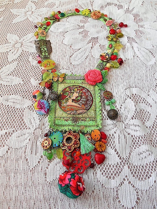 Náhrdelník Gypsy Mucha — foto 1