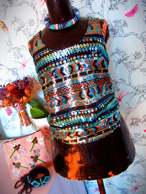 Top flitry Art deco look — foto 1