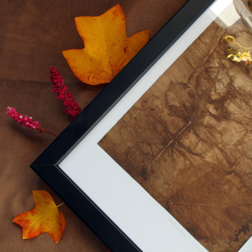 Když padá listí II.- Eco print