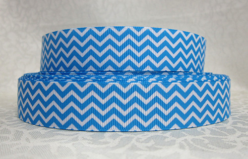 Stuha rypsová š.22 mm: Chevron — foto 1