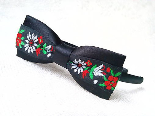 Sweet folklore headband (black)