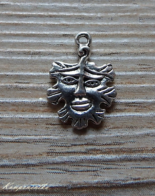Přívěšek maska 21x15mm 1kus