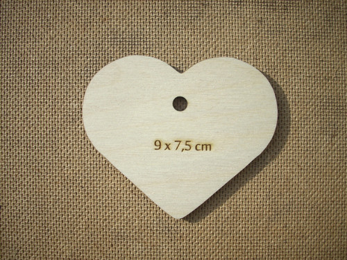Výřez SRDCE na přání - 9 x 7,5 cm.... KV0133