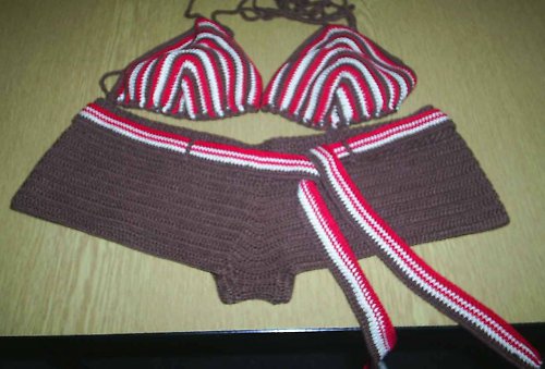 Háčkované opalovačky — foto 1