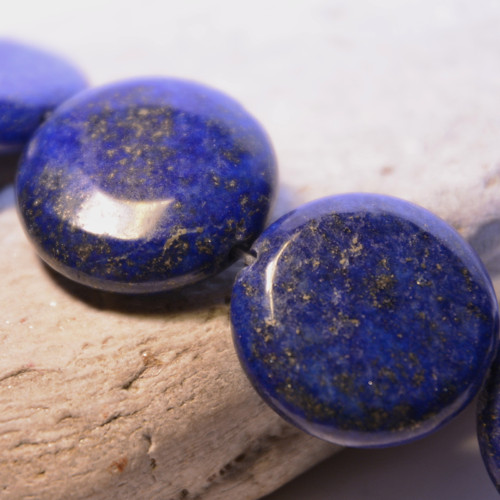 LA235 Lapis lazuli - kolo 25 mm — foto 1
