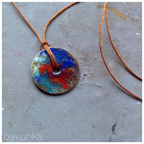 Amulet bouřka - smalt — foto 1