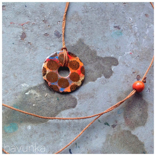 Amulet podzim - smalt — foto 1