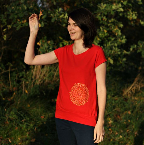 Červená mandala — foto 1