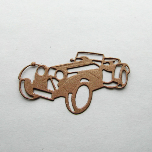 Papírový výsek - auto - veterán