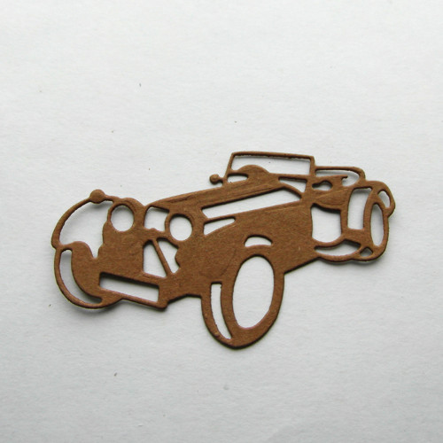 Papírový výsek - auto - veterán