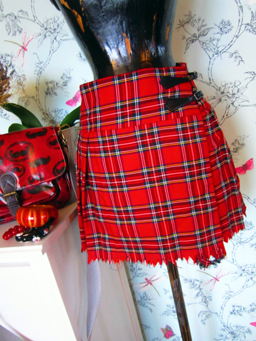 Sukýnka tartan — foto 1